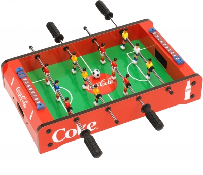 テーブルサッカー　ハンドサッカー　テーブルゲーム　コカコーラ　クーラーボックスクーラー未使用です