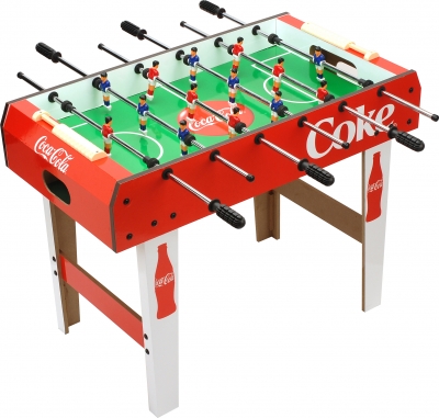 テーブルサッカー　ハンドサッカー　テーブルゲーム　コカコーラ　クーラーボックスクーラー未使用です